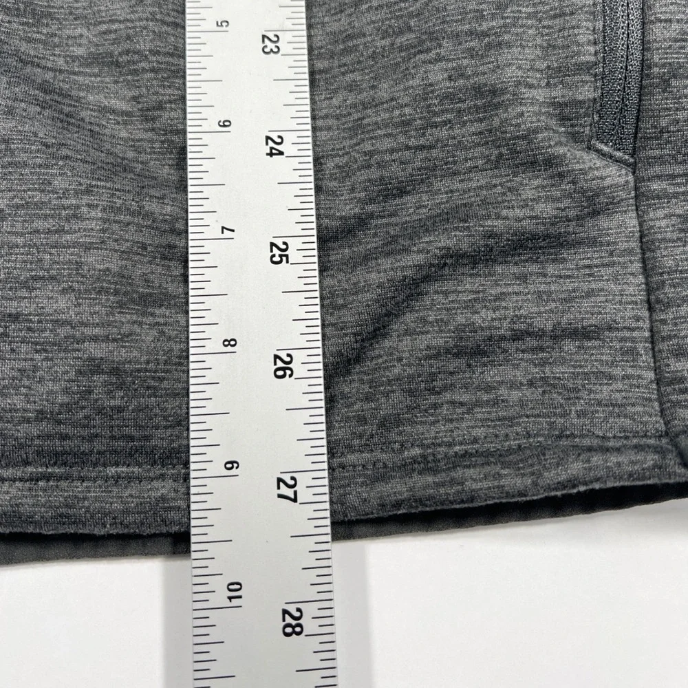 North Face Skyline Full-Zip Fleece Jacket Medium Heather Gray Outdoor Hiking GUC